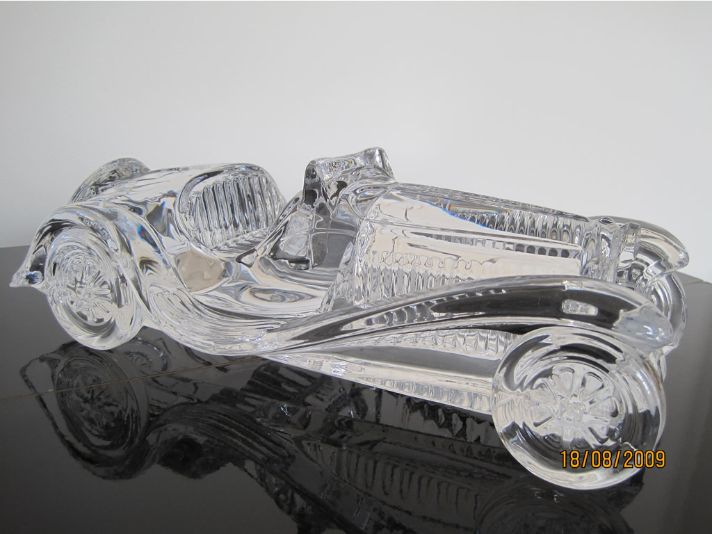 My Daum Crystal Bugatti 55 Roadster